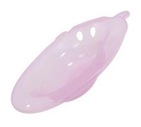 CANIGHT Pink Pp Sitz Bath for Toilet Seat with Unique Design and Large Space, for Postpartum Care and Women’s Hygiene, Comfortable Bath Tub for Soaking and Cleansing