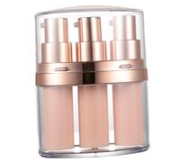 CANIGHT Portable Makeup Liquid Bottle Push Down Pump for Travel Lightweight Tube Refillable Lotion and Eye Containers Easy to Clean and Reuse