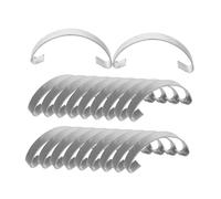CANIGHT Rabbit Cage Door Hook 30pcs Steel Construction Hooks Easy to Install for All Cages
