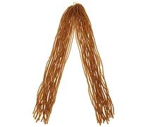 CANIGHT Red Dreadlock Extensions Wig Long Hair Braids Extensions for Women Men Stylish Hairpiece Easy to Restyle