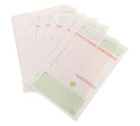CANIGHT Refill Pages 2 Packs of 45 Sheets A5 Size Spiral Notebook Binder Filler Paper