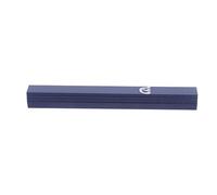 CANIGHT Religious Mezuzah Case Aluminum Alloy 12.5Cm Non-Perforated Adhesive Blue Judaica Scroll Holder for Door Decoration in Jewish Tradition