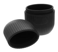 CANIGHT Reusable Silicone Face Ice Roller for Facial Massage and Skin Care, Lightweight Design for Home Use, Black Ice Cube Roller to Reduce Puffiness and Enhance Circulation