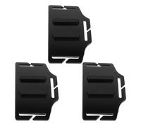 CANIGHT Safety Helmet Headlamp Bracket Clip and Antislip Silicone Pad, 3pcs with Wide Elastic Buckle for Hands-free Use, Plastic Hard Hat Light Mount Preventing Wobbling or Falling