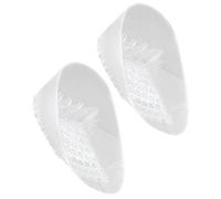CANIGHT Shoe Heel Inserts U-Shaped SEBS Gel Height Lift Insoles for Flats and Sneakers, 1 Pair with Breathability for Most People