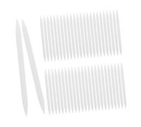 CANIGHT Silicone Eyeliner Brush Heads 50pcs Replacement Brush Tips for Makeup Tools Soft Durable