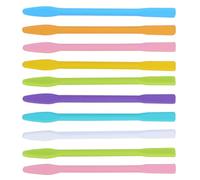 CANIGHT Silicone Stirring Rods Random Color 10pcs Reusable Skincare Accessories for Facial Mask Mixing and Mud Mask Application for Comfortable Application and Handcrafts