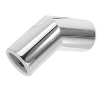 CANIGHT Stainless Steel Elbow Joint, 135 Degree Elbow Fitting, Silver, for 25mm Tube, Bathroom Glass Door and Structural Pipe Connections