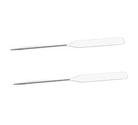 CANIGHT Stainless Steel Makeup Mixing Palette Palette Stick Stirring Rods for Blending Professional Makeup Artist Tools