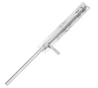 CANIGHT Stainless Steel Slide Bolt Latch Versatile and Easy to Maintain Door Security Bar 2pcs with Elegant Look for Gate, Shed, or Sliding Door