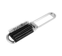 CANIGHT Travel Hair Brush Mirror Compact Foldable Detangling Comb for Handbag for Quick and Makeup The Design for Hair Types