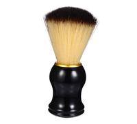 CANIGHT Two-color Nylon Shaving Brush with Wooden Handle for Men Durable Beard Grooming Tool for Easy Lathering and Comfort Dads and Grandfathers