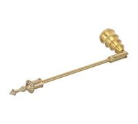 CANIGHT Vintage Candle Snuffer for Decor with Aluminum Metal Shell and Long Handle Lightweight Candle Light Extinguisher Protecting Table from Mess for Indoor Occasions