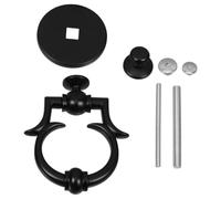 CANIGHT Zinc Alloy Front Door Knocker Simple Gate Knocker Handle with Clear Sound for Bedroom Decoration