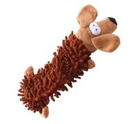 Canine Chew Toy - 25.5x8x6cm Flannel Squeaky Plush Bite, Canines Enrichment Squeaker Game, Teething Chews Item | Toss Fetch Bites Play Activity Indoor Outdoor Behavior Relief SetPro Training Pack