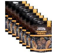 Canine Choice Chicken & Salmon Training Dog Treats | Natural Real Meat Dog Snacks | Omega 3 & 6 Fatty Acids | Supports Thyroid & Coat Heath | Joint Support | High Protein, Grain Free | Pack of 8