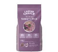 Canine Choice Premium Turkey and Rice Adult Dry Dog Food - 10kg