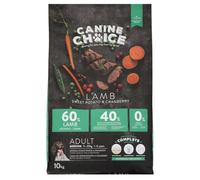 Canine Choice Super Premium Grain Free Medium Adult Dry Dog Food Lamb - 10kg