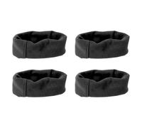 Canine Ear Wrap Cover, Soft Snood for Household Sound Comfort, Upper Neck Coverage, Pull-on Design, 4 Piece Value Pack Pet Ear Hood Dog Grooming Wrap Drying Snood Soft Neck Cover Home Comfort Sound