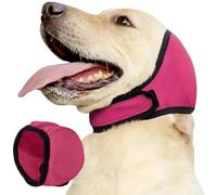 Canine Ear Wrap - Elastic Head Hood, Waterproof Calming Snood | NoiseReducing Comfort Support Hoodwear Canine Gear, HearPad WinShell ComCap NoiseSet CalmBand SoundCap GuardKit with ColdClimateFit