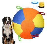 Canine Exercise Ball - Inflatable Training Play Toy, Tough Outdoor Activity Sphere, Interactive Running Entertainment Equipment, Pet Energy Release Accessory | Engaging Activity Companion for Small Me