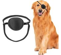 Canine Eye Patch, suitable for post-operative ocular trauma in dogs, soft and adjustable canine eye covering, single pack.-Ling