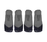 Canine Footwear - Protective Pet Booties, Anti Slip Paw Shield, Outdoor Adventure Socks, Interior Floor Protection Guard, Pet Supplies, Black Breathable Knit Four Piece Set Small Size