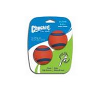 Canine Hardware 17020 Orange Ultra Ball 2 Inch, 2 Pack - High-Bounce, High-Visibility, Durable Fetch Ball