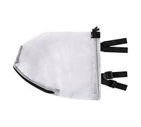 Canine Head Net - Canvas Safety Cover | Hood With | Mouth Closure | Airy, Lightweight - Bites And Lickings - Allow Gasping And Drink - Muzzle Cover, Ear