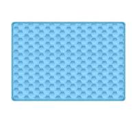 Canine Ice Pad Cover - Feline Comfort Layer, Animal Summer Bedding | Self Cooling Relaxation Supportive Recovery, Portable Washable Napping Sanctuary Restfulness for Indoor Outdoor Travel Cam