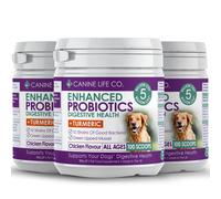 Canine Life Co. Probiotics For Dogs | High Strength 5 Billion CFU* | 10 Strains Of Good Bacteria | Allergy & Digestive Relief For Dogs | 300