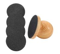 Canine Nail File | 4 Replaceable Sanding Sheets with Wooden Handle | Scratching Board for Domestic Dogs, Practical for Grooming, Cutting and Sanding, Gentle Care of Home and Ani Claws