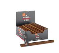 Canine Naturals | Natural Beef & Bully Sticks | 48 Count | Long-Lasting, Odor Free, High Protein Chews Made with 100% Real Bully | Bulk Carton Large Sticks