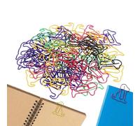 Canine Paperclip Set | Sixty Binder Organizer Bookmark Stationery Assorted Lightweight | Office Study Classroom Journal School Home Filing Sorting Writing Reading Gift Student