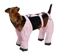 Canine Paw Boot Covers - Medium Dog Shoes, Anti Slip Booties, Winter Foot Protector With Adjustable Straps | durabl Pet Footwear For Outdoor Activities Encouraging Safe step Assisting Cold Weather