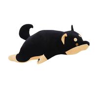 Canine Plush Cushion - Playful Character Style, Gentle Touch Material, Large Throw Pillow, Reinforced Seam Construction | for Lounge Seating Area Bedside Reading Nook Decorative Support Comfort Displa