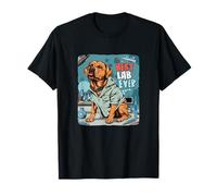 Canine Scientist on the Move in Best Lab Ever Outfit T-Shirt