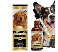 Canine Soothing - Botanical Liquid for Relaxation | Sixty Millilitre Volume with Dropper Caps, Pet Wellness Solutions, Restful Mixtures for Tempests Outings Car-Rides and Kennel-Stays