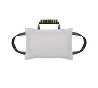 Canine Training Equipment Dog Bite Pillow Tug Pad Toy With Thick Padding And Reinforced Seams Handles For Grip Strength suitable for outdoor practice handler training obedience working dogs , White