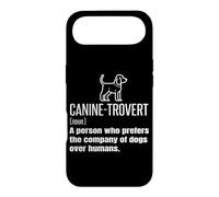 Caninetrovert Definition Meaning Funny Dog Lover Owner Joke Case for iPhone Air