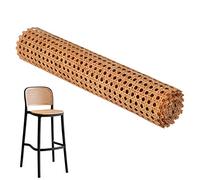 Caning Material, Rattan Pressed Cane Webbing Sheet, 200 x 60cm Plastic Rattan Cane Webbing Woven Cane Roll for Furniture, Chair, Cabinet