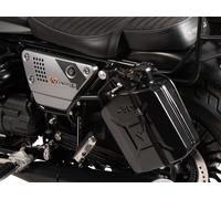 Canister 4ltr. Including cutout holder left black for Moto Guzzi V9