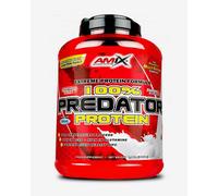 AMIX - Protein for Muscle Gain - Predator - 1 kg - Supports Muscle Growth - Aspartame Free - Whey Protein - Ideal for Protein Shakes - Strawberry Flavor