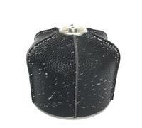 Canister Cover, PU Leather Camping Stove Protector for Outdoor Activities Use, Decorative Cover with Scratch and Dust Resistance, Protective Case for Cooking Stoves, 12x7x3 inches