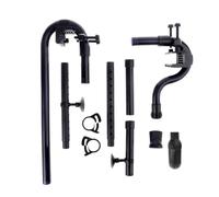 Canister Filter Intake Outlet Tube Kit Aquarium External Filter Replacement Set with Strong Suction Cups for 16mm ID 22mm OD Pipe Compatible with 603 602 302 303 402AB 403B 403AB Filter Barrels