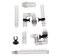 Canister Outlet Tube Kit Fish Tanks External Filter Replacement Accessories with Strong Suction Cups Hose Connectors Adapter Garden Water Pipe Hoses Connector Double Female Male