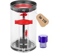 Canister Replacement for Dyson Cyclone V10 Animal/Absolute, V10 Total Clean, Cordless Vacuum Cleaner for Dyson SV12 Dust Bin Part with Filter[Part No.969509-01]