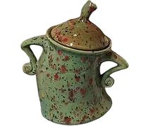 Canister with Attitude - Food Storage Ceramics Jar with Airtight Lid, Sassy Storage Canisters, Coffee Tea Food Jars, Fun Sassy Food Jars for Kitchen Storage, Desktop Creative Cup Ornament (Style C)