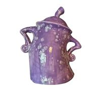 Canister with Attitude, Glass with Attitude, Candy Jars with Lid, Resin Storage Jars with Lid, Container, Kitchen Worktop Jars for Sweets, Snack, Storage, Kitchen, Coffee, Tea