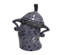 Canister with Attitude | Kitchen Storage Container Sassy | Fun Food Storage Jars with Lid | Cute Airtight Containers Christmas Decorative Canisters Akimbo Cup for Festivals Party